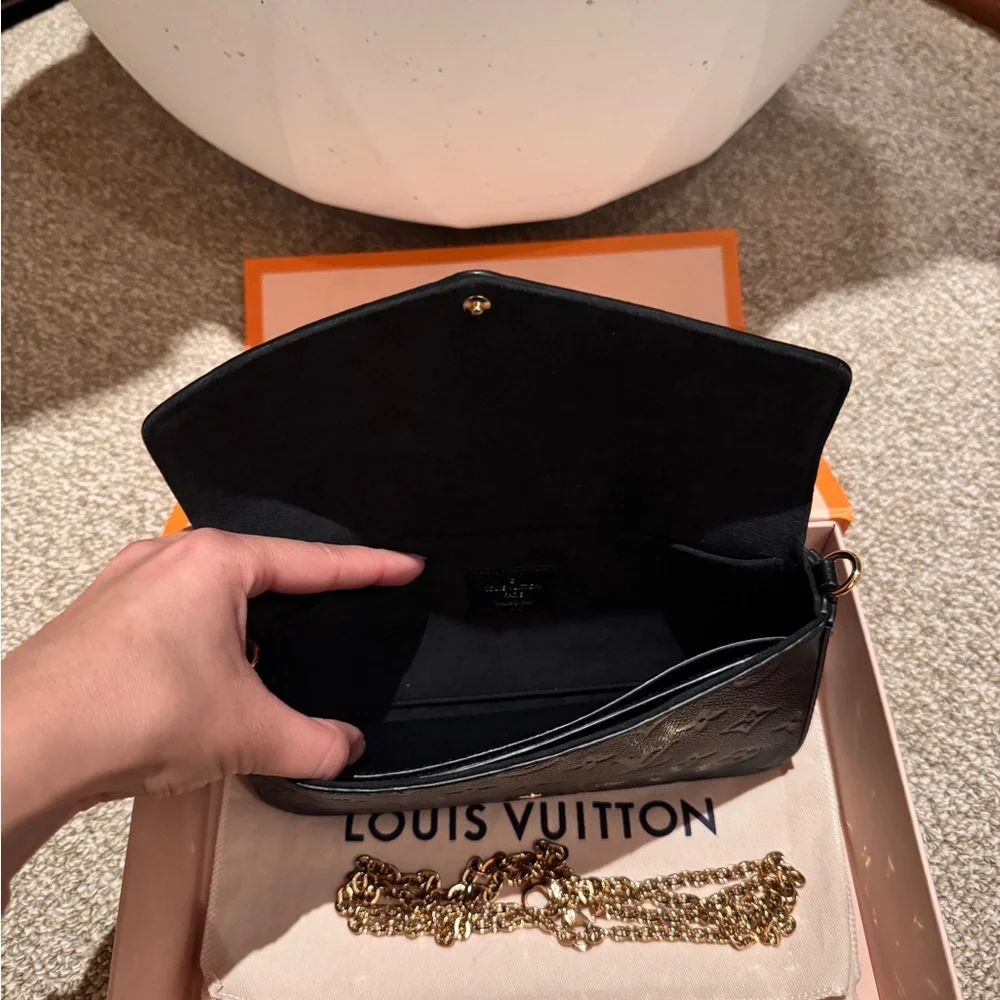 Louis Vuitton Black Pochette Félicie - Picture 2 of 5
